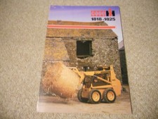 Case 1818 - 1825 Skid Steer Loader  leaflet brochure