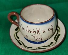 Watcombe Torquay Pottery Cup & Saucer