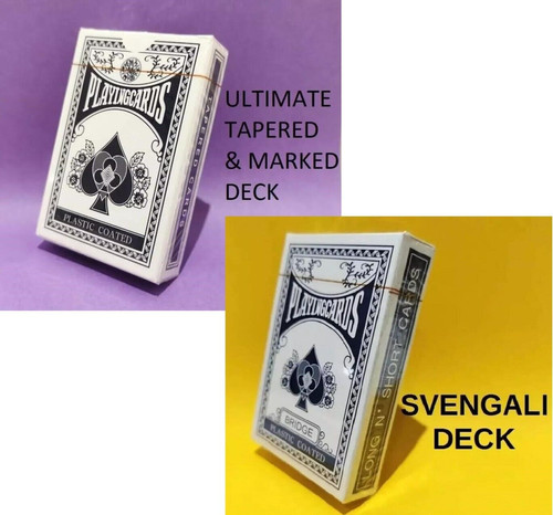 Magic playing cards svengali - cards,