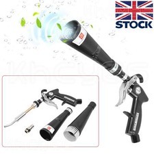 Tornado Dry Cleaning Gun Car Pneumatic Pistol Detailing Duster Air Blower Gun UK