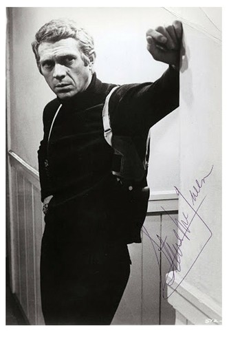 Steve mcqueen autograph - steve,