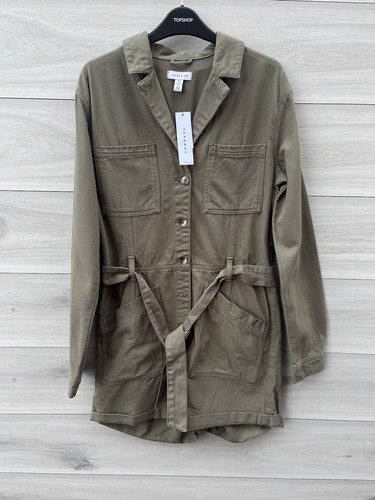 Topshop tall khaki green - green, long