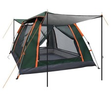 Dark Gray Tent / GR3-4 Person Pop Up Tents Waterproof Windproof Instant Tent 020