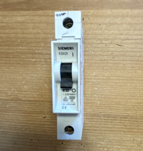 Siemens 5sx21 b32 type 32a - type, b