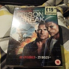 Prison Break 1-4 Includes Final Break DVD Box set New Sealed Pal Region 2 UK