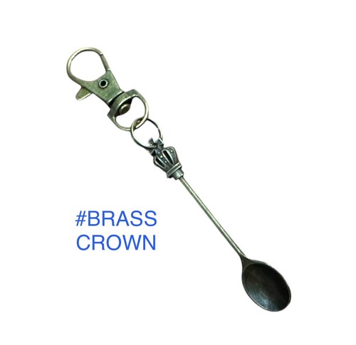 Mini spoon small metal tube - spoon,
