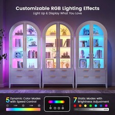 display cabinet with glass