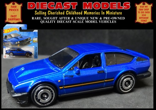 Blue alfa romeo gtv6 - blue,
