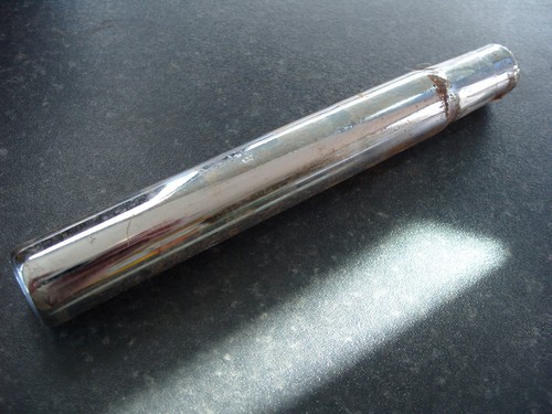 Vintage seatpost steel - steel, 25.8