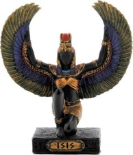 Egyptian God Isis Resin & Hand