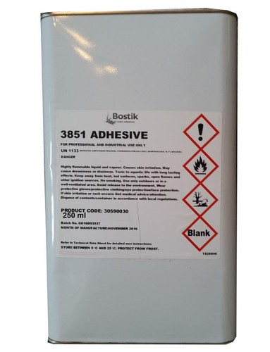 Latex rubber glue bostik 3851 - latex,