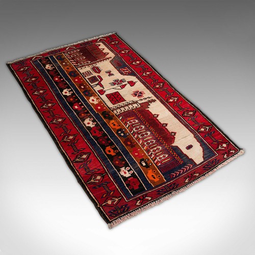 Vintage baluchi rug - baluchi, persian