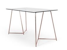 Desk MADE Patrizia Trestle Desk Modern Office Furniture