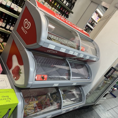 Ice cream freezer - ice,