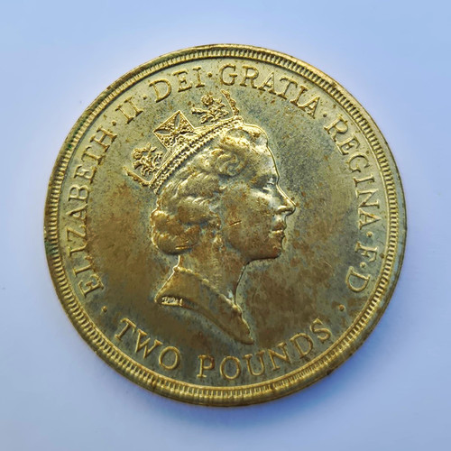1989 two pounds coin - 1989,