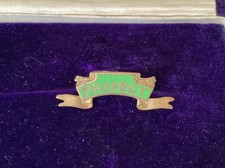 Vintage Prefect Badge Green -