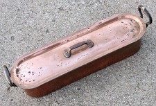 Rare Antique Vtg French Copper
