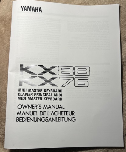 Yamaha kx88 midi master - yamaha,