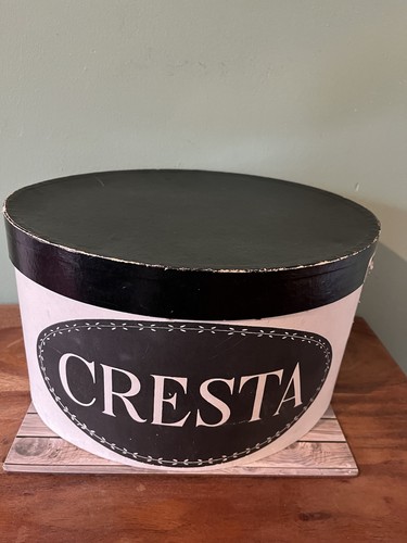 Vintage cresta cardboard hat - cardboard,