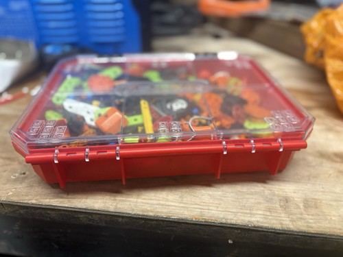 Modern meccano parts - parts, over