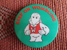 Vintage Pin Badge - Wombles - 1970's