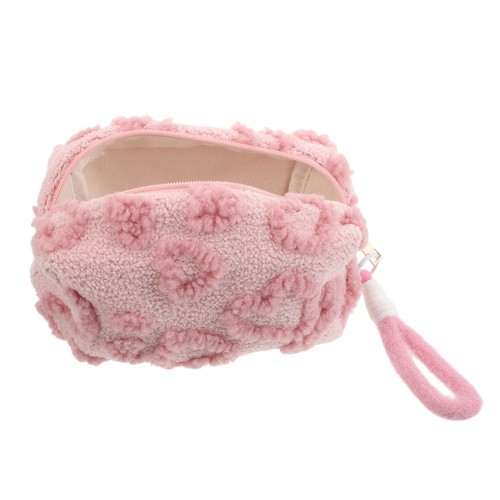 Heart pattern storage pouch - heart-pattern,