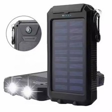 20000mAh Solar Power Bank Pack