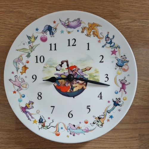 Rupert bear clock wedgewood - bear,