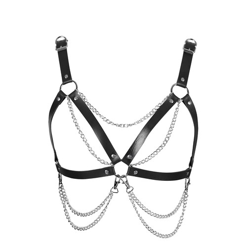 Breast harness waist - harness, chain