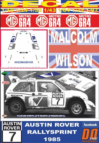 Decal metro 6r4 - decal,