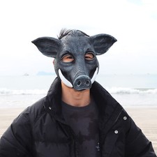Cosplay Wild Boar Mask Pig Hog