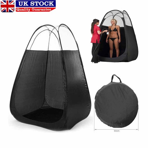 Pop spray tan tent - up,