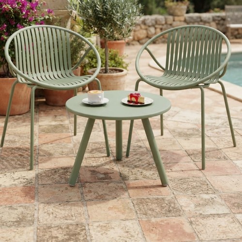 Piece patio bistro set - set, green