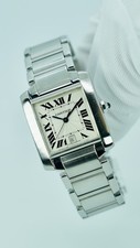 Mens Cartier TANK FRANÇAISE Ref:2302 Vintage Watch 32x28mm Automatic Mechanical