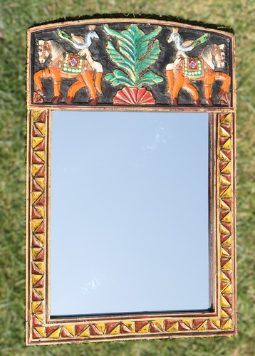 Vintage hand painted - hand, wooden