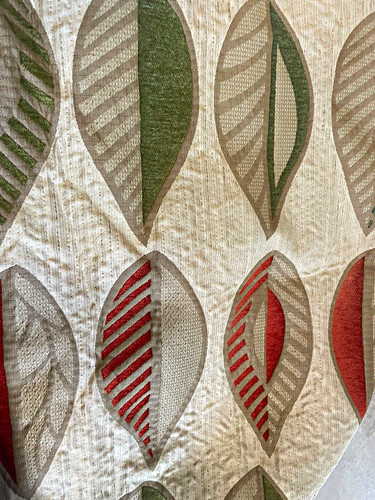 Lovely leaf pattern pair - leaf, of