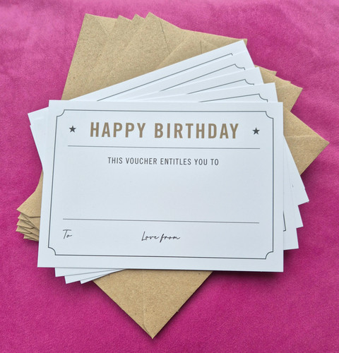 Blank birthday gift - blank,