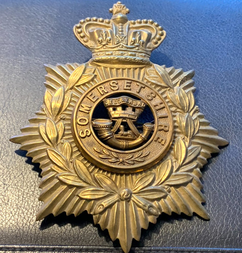 Somersetshire regiment helmet - somersetshire,