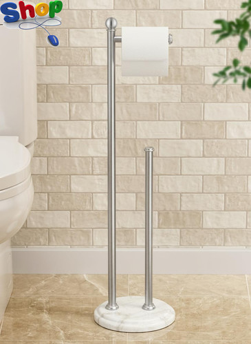 Anti wobble marble toilet roll - anti-wobble,