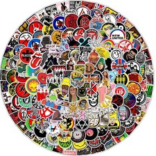 200 rock stickers lot heavy - x,