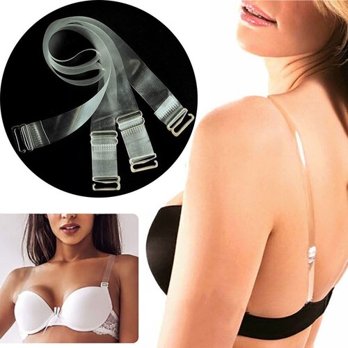 Clear bra straps adjustable - bra,