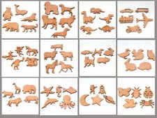 wooden play sets box of 5