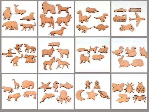 Wooden play sets box 5 - of,