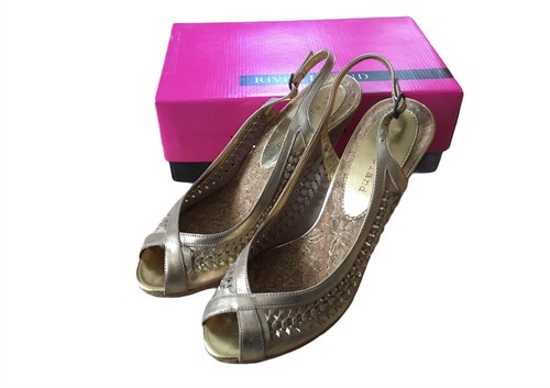 River island ladies woven gold - ladies,