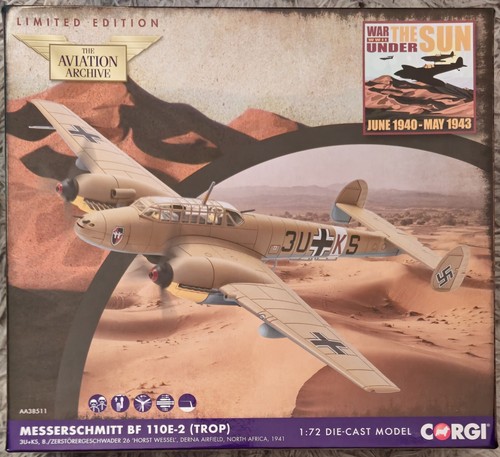 Corgi luftwaffe messerschmitt - corgi,