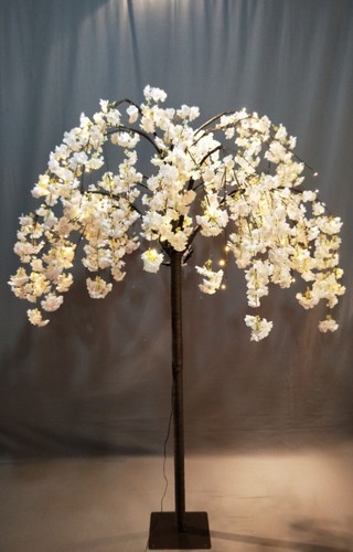 Lighted pink cherry blossom - pink,