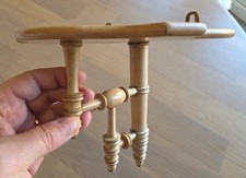 Antique turned fruitwood - turned,