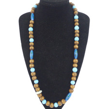 Chunky Wooden Bead Necklace