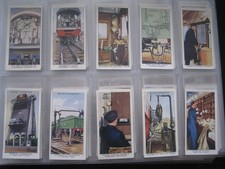 WILLS FULL SET IN SLEEVES - RAILWAY EQUIPMENT (1939)