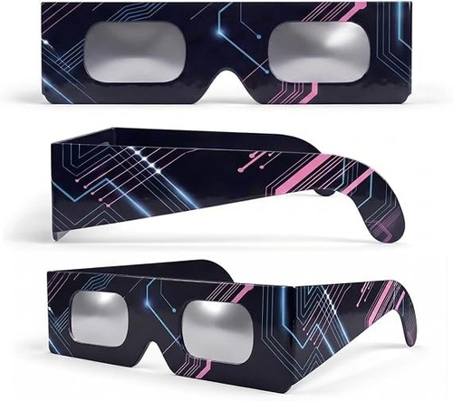 Solar eclipse glasses - glasses, iso